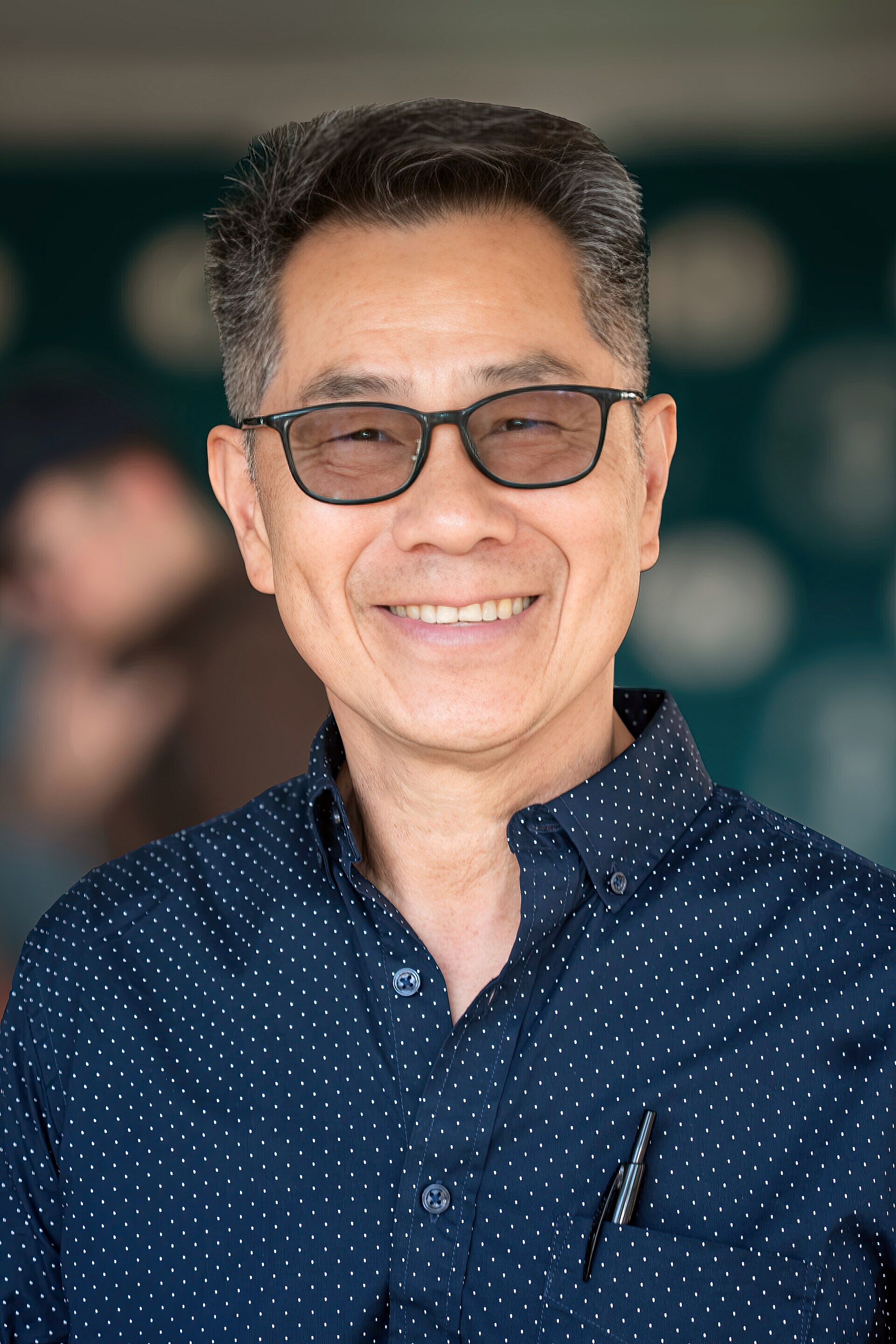Arthur Dong at the Los Angeles Times Festival of Books, April 14, 2026.