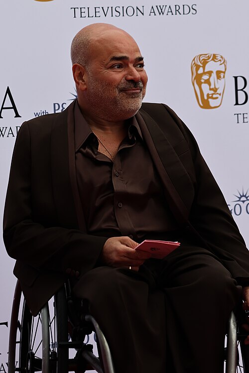 Ash Atalla at the TV BAFTA red carpet, May 26