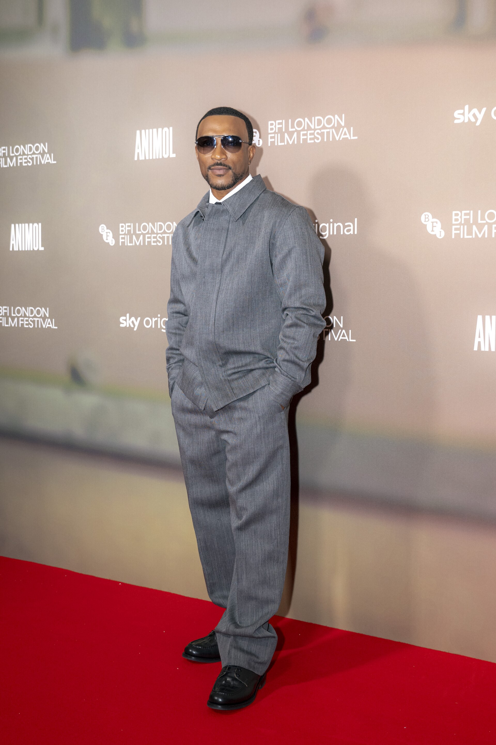 Ashley Walters attending the premiere of Animol at 70th BFI London Film Festival, 11th of October 2026, at Blue Room, BFI Southbank.