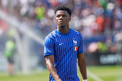 Aurelien Tchouameni during France v Morocco at the 2026 FIFA World Cup