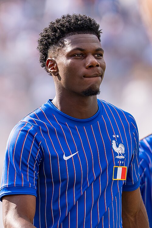 Aurelien Tchouameni during France v Morocco at the 2026 FIFA World Cup