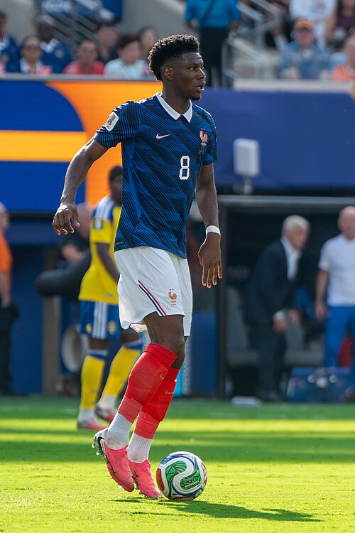 Aurelien Tchouameni during France v Sweden at the 2026 FIFA World Cup