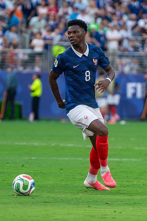 Aurelien Tchouameni during France v Sweden at the 2026 FIFA World Cup