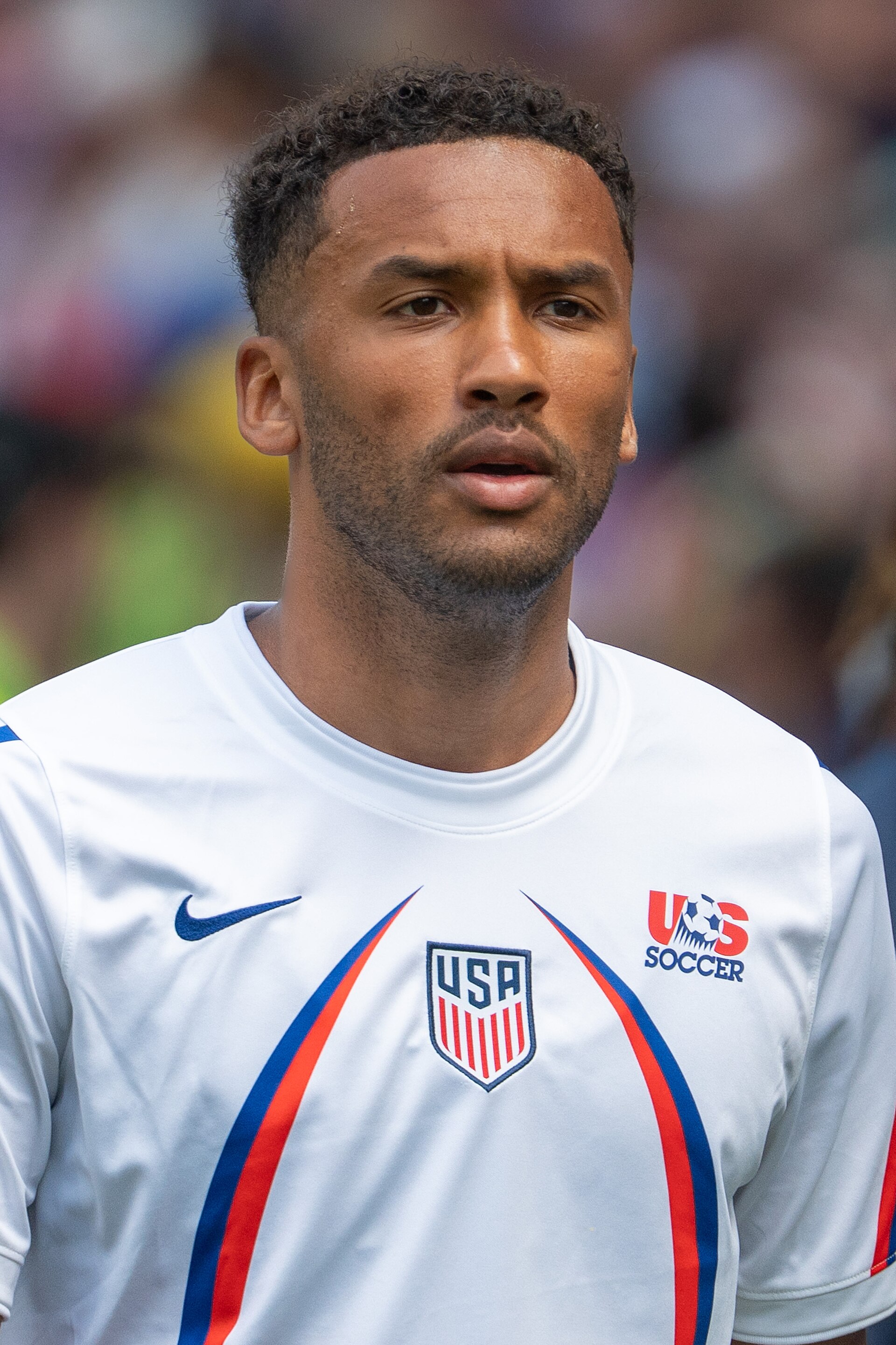 Auston Trusty during United States v Australia on 19 June 2026 at the 2026 FIFA World Cup
