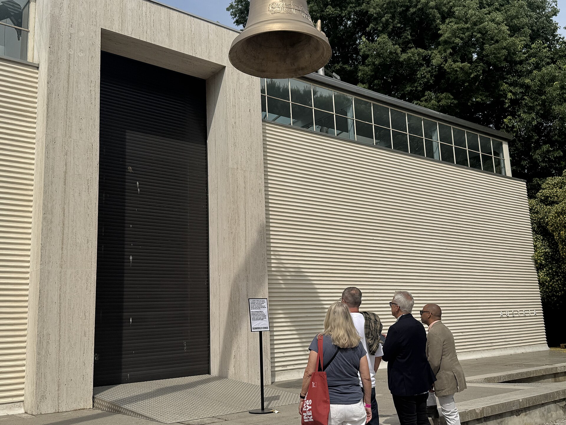 Austrian Pavilion closed at the Venice Biennale on May 8, 2026 to protest the inclusion of Israel in the art exhibition. Numerous pavilions closed for all or part of the day.