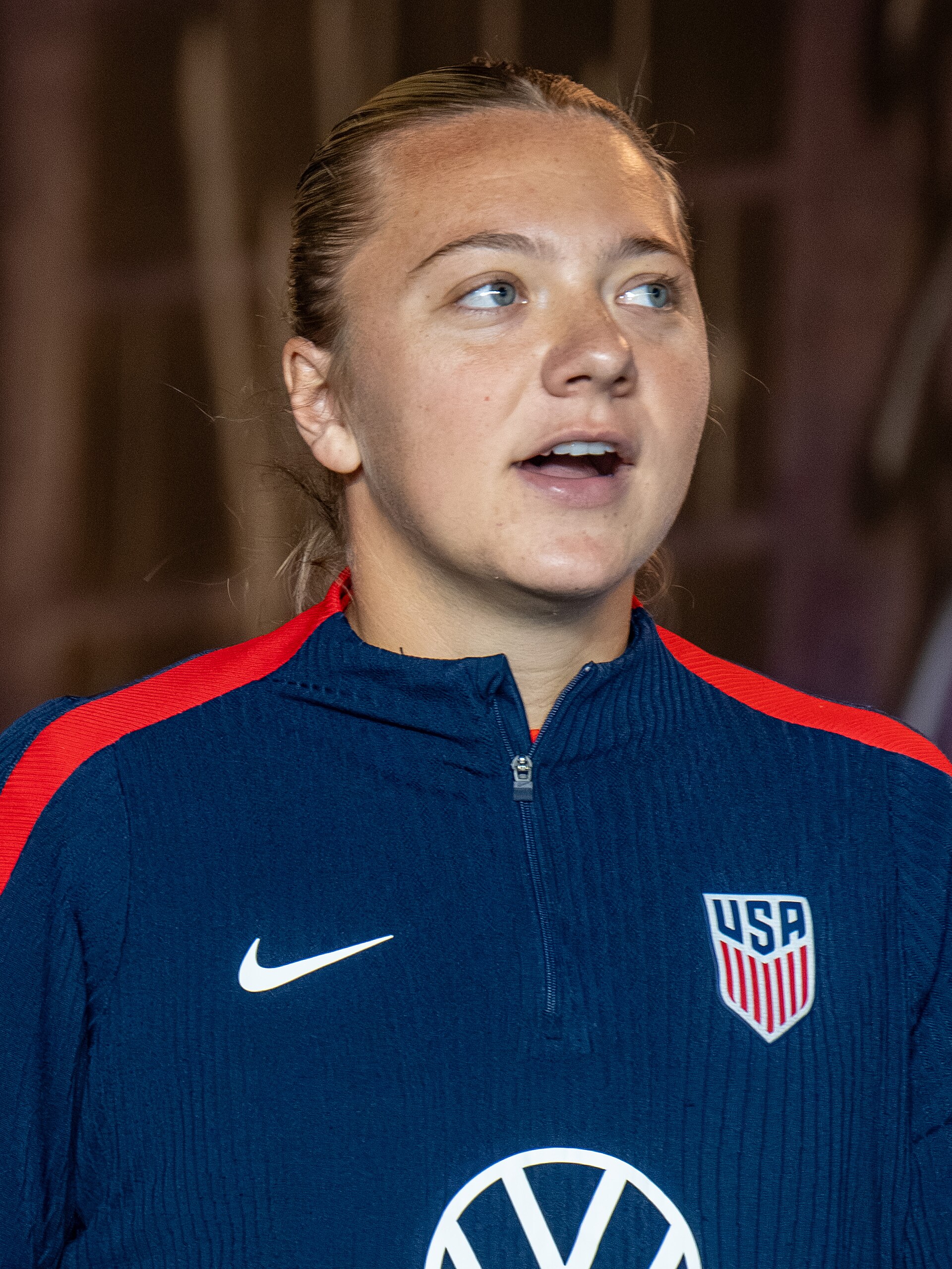 Avery Patterson during United States Women's Soccer Team vs Italy Women's National Football Team on November 28 2025
