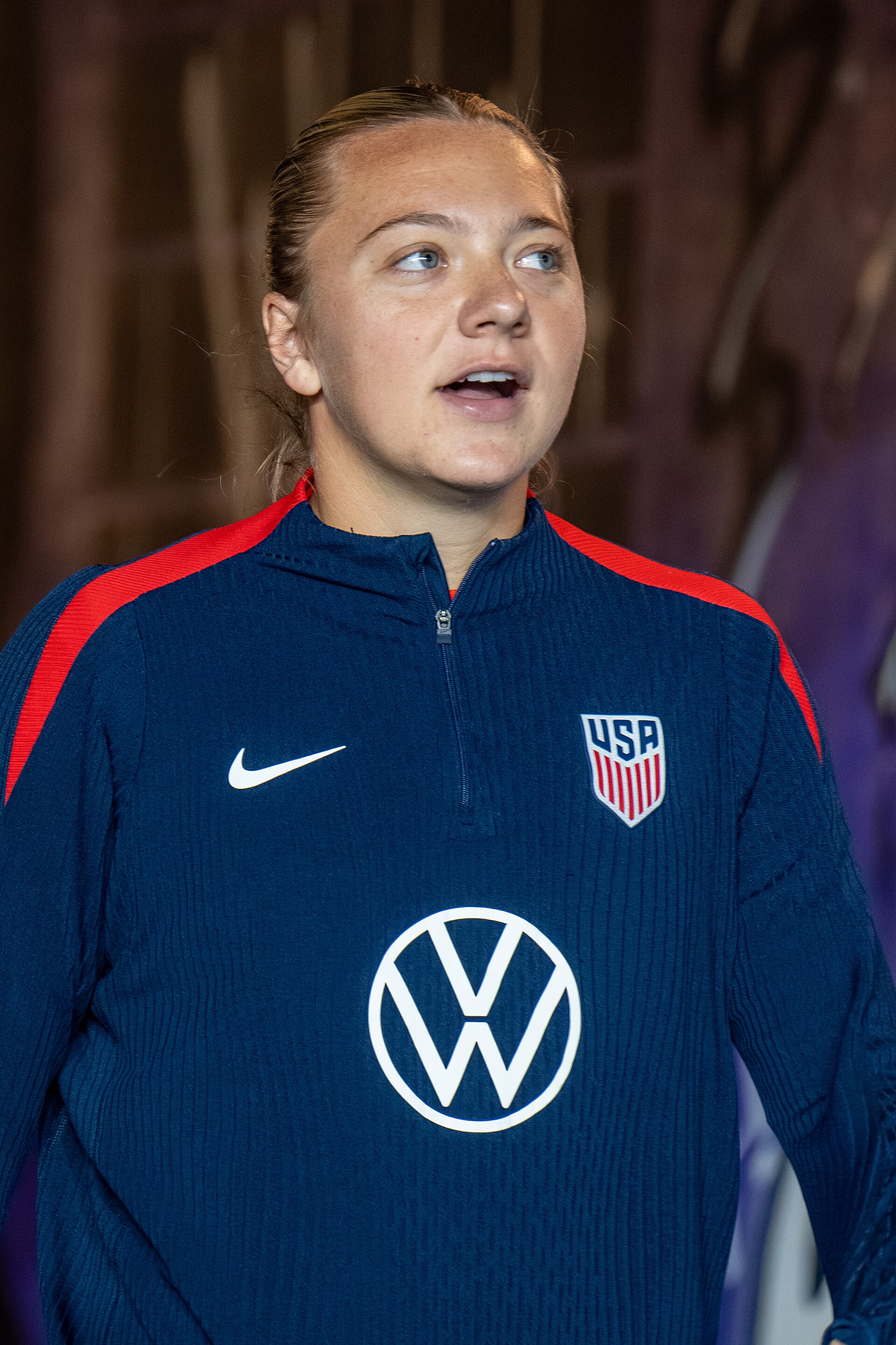 Avery Patterson during United States Women's Soccer Team vs Italy Women's National Football Team on November 28 2025