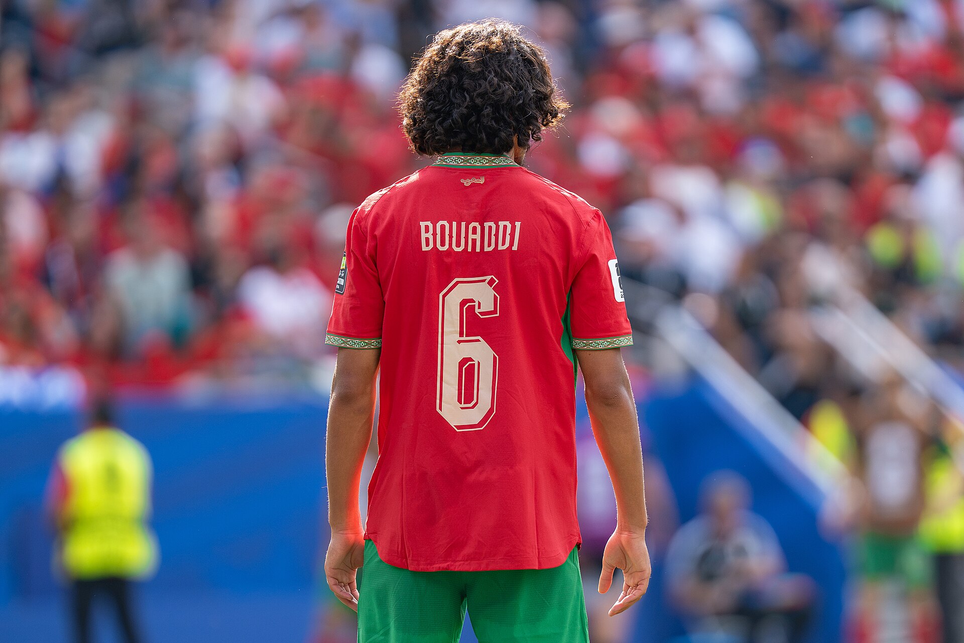 Ayyoub Bouaddi during France v Morocco at the 2026 FIFA World Cup