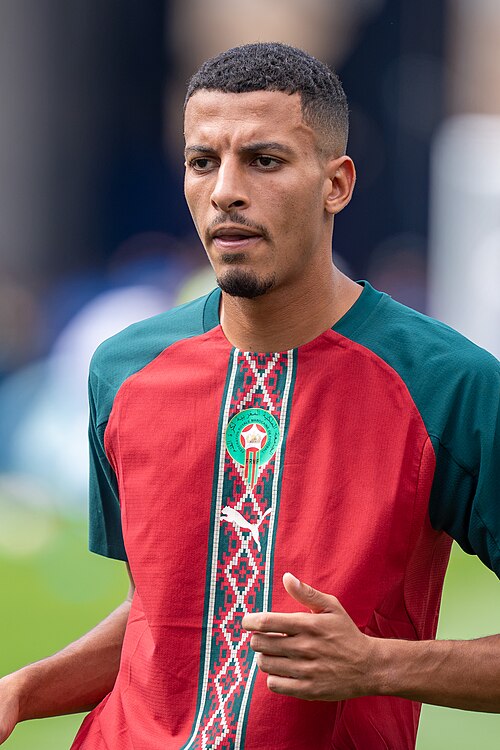 Azzedine Ounahi during France v Morocco at the 2026 FIFA World Cup