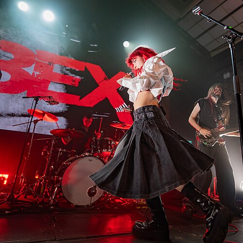 BEX, UK pop punk singer, at the SXSW London festival hosted in London, England during June 2026.