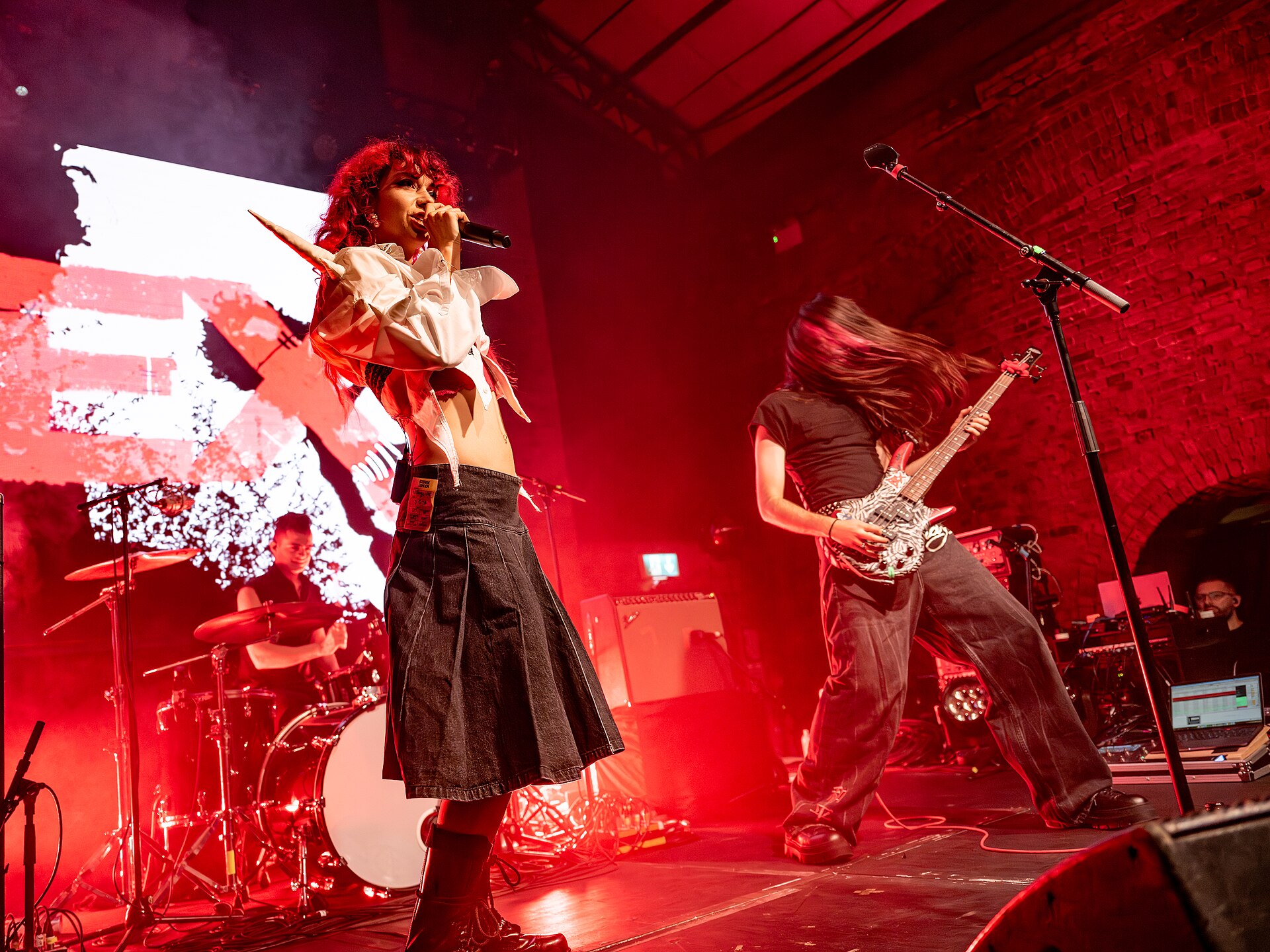 BEX, UK pop punk singer, at the SXSW London festival hosted in London, England during June 2026.