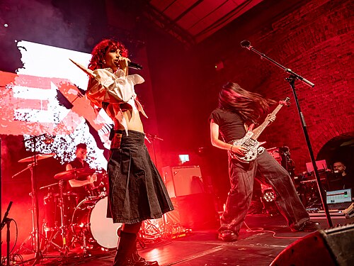 BEX, UK pop punk singer, at the SXSW London festival hosted in London, England during June 2026.