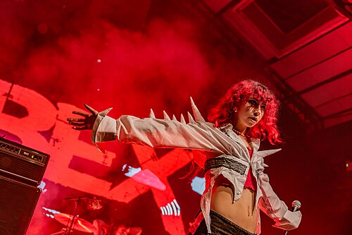 BEX, UK pop punk singer, at the SXSW London festival hosted in London, England during June 2026.