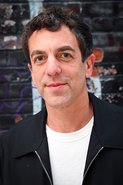 B. J. Novak at the Off-Broadway Opening Night of "Color Theories," 2025