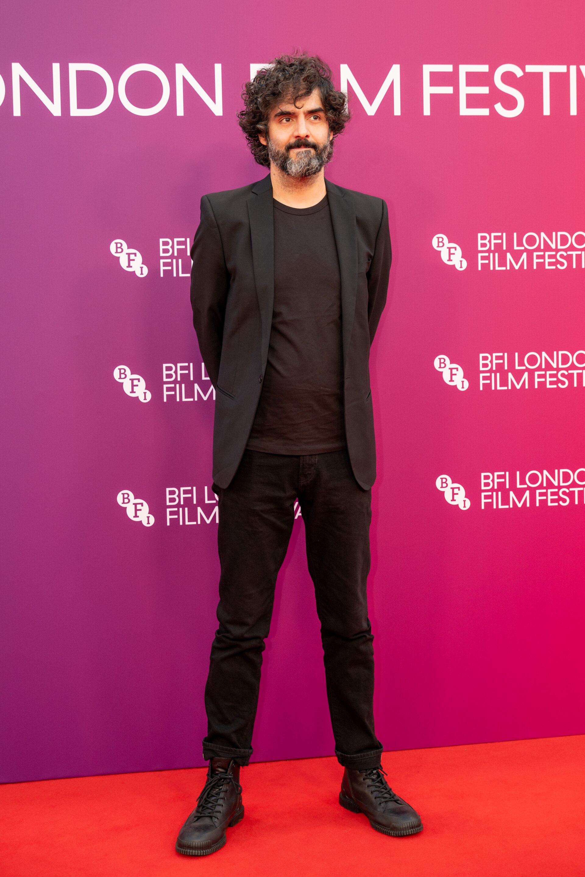 Babak Anvari attends the "Your Mother Your Mother Your Mother" UK premiere during the 70th BFI London Film Festival at The Royal Festival Hall on October 17, 2026 in London, England.