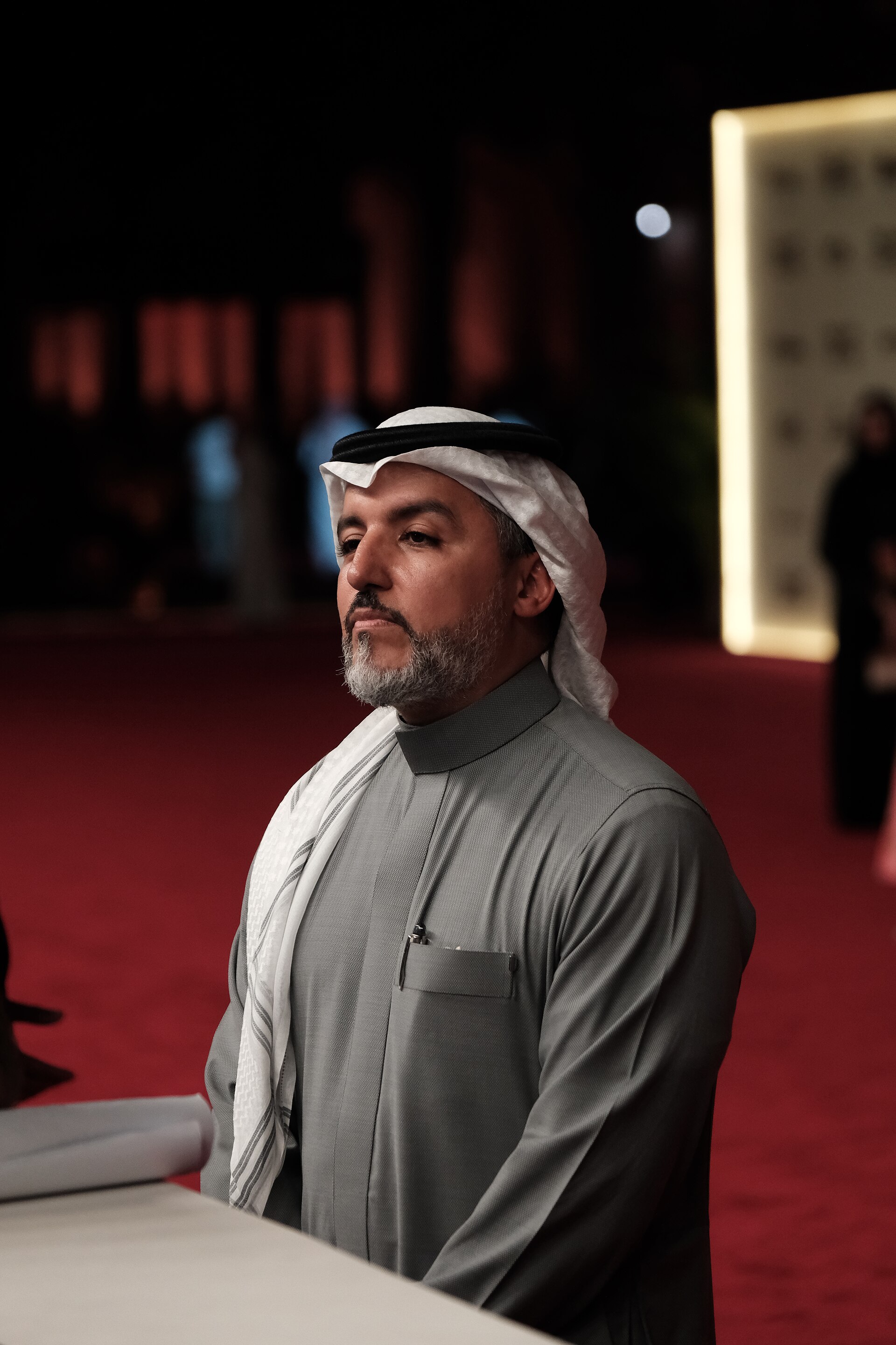 Badr Alshibani at the 2025 Red Sea Film Festival