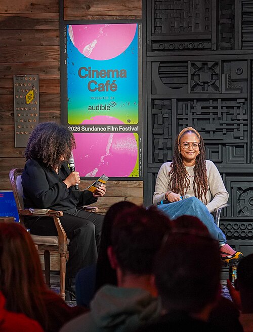 Barbara Kopple and Ava DuVernay at the 2026 Sundance Film Festival