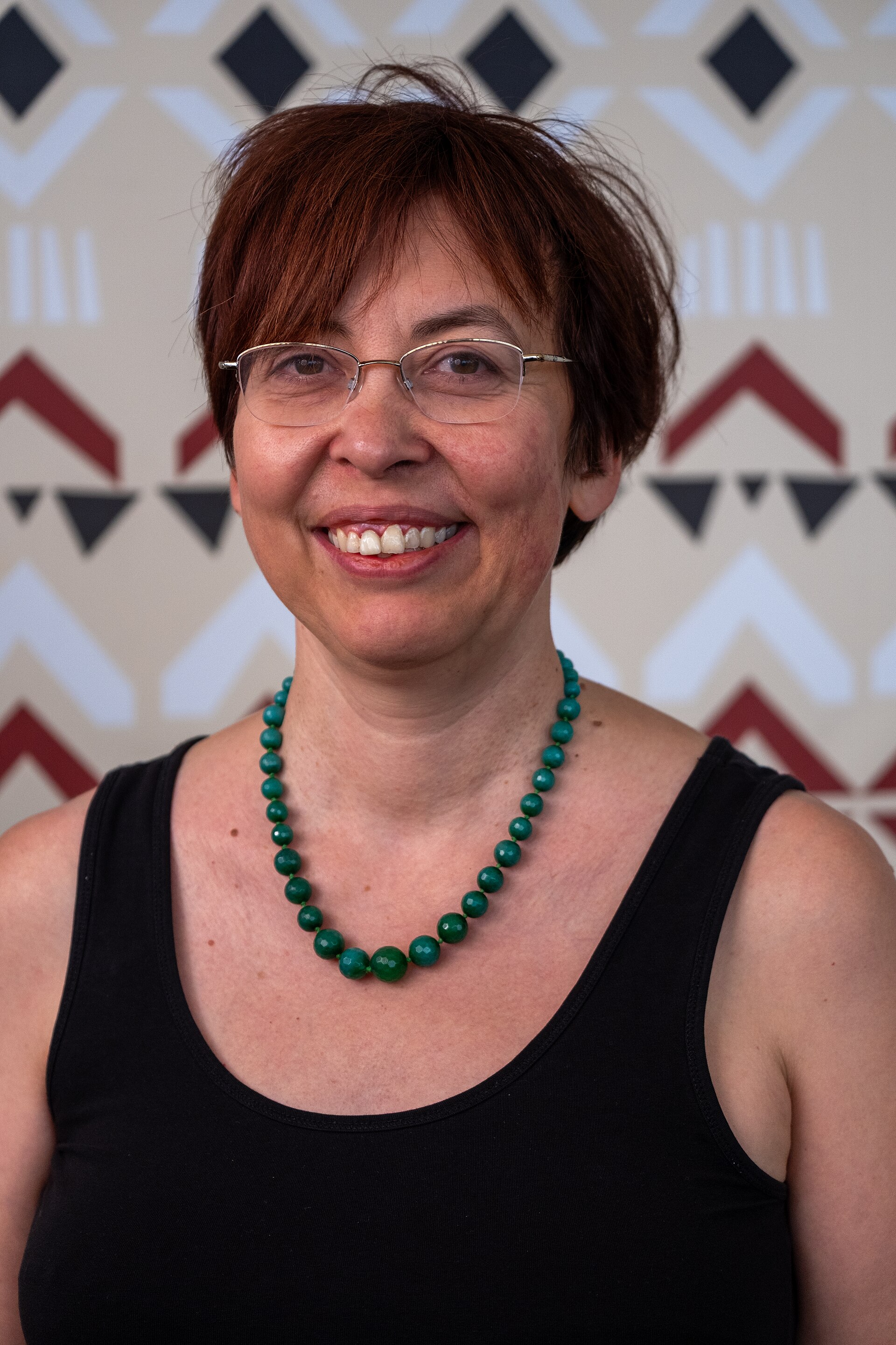 Basak portrait at Wikimania 2025 WikiPortraits Studio
