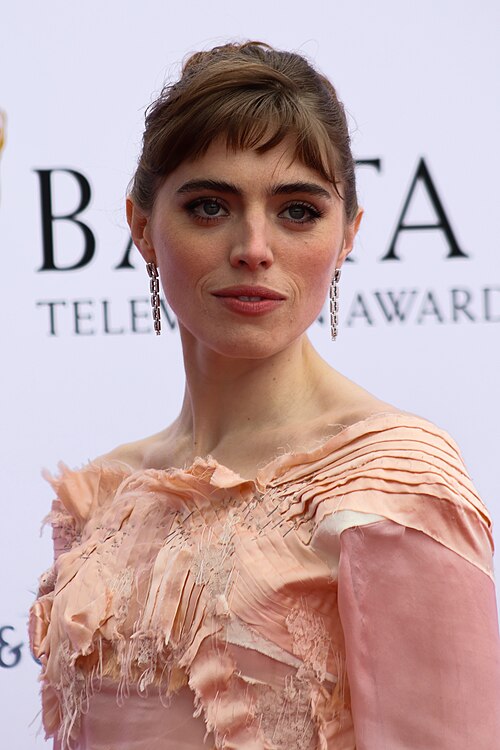 Bella Maclean at the TV BAFTA red carpet, May 26