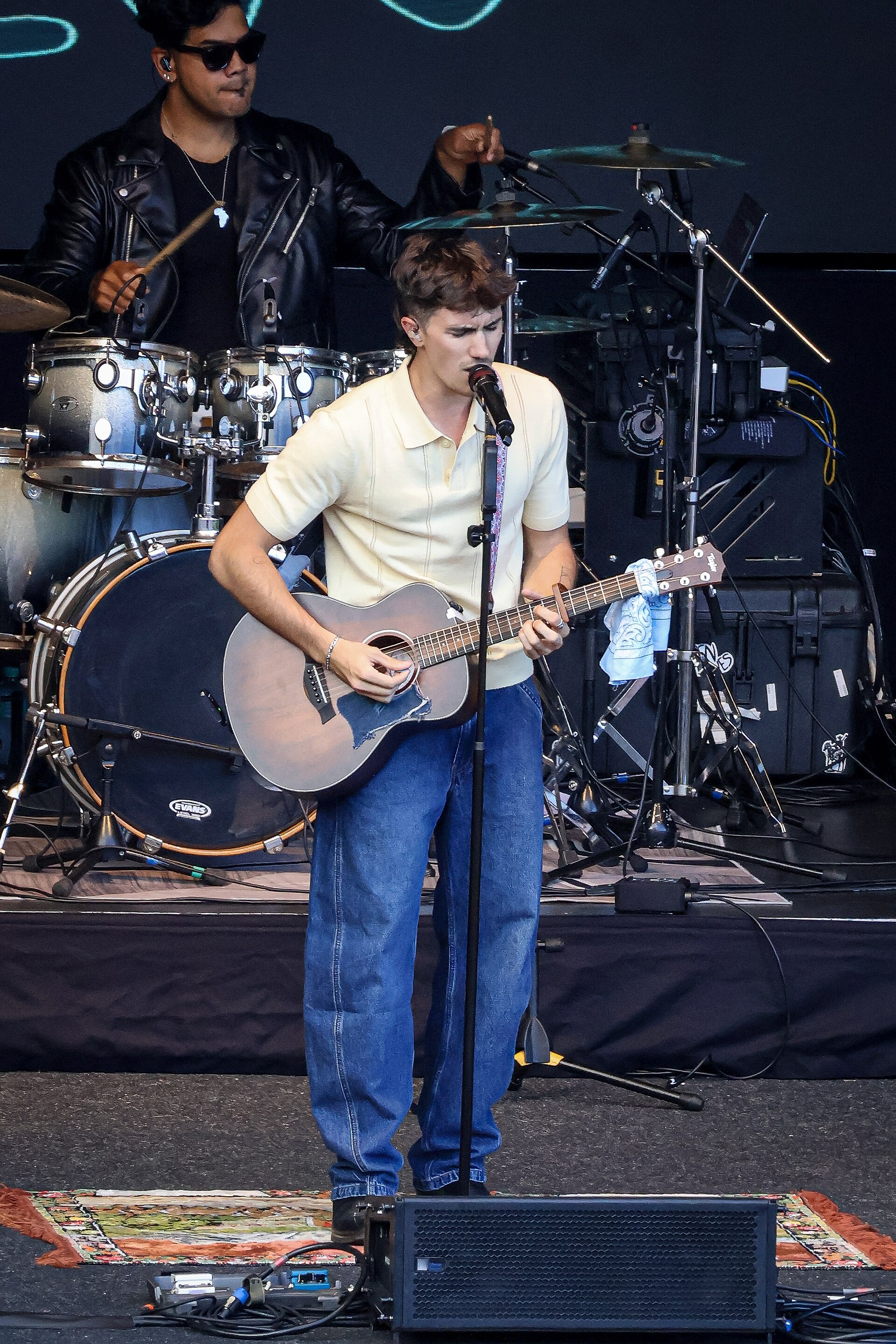 Ben Rodrigues performing at Kirstenbosch in 2026