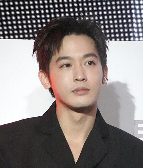 Actor Ben Wu at the press conference for A Controversial Entertainer at the 2025 Busan International Film Festival