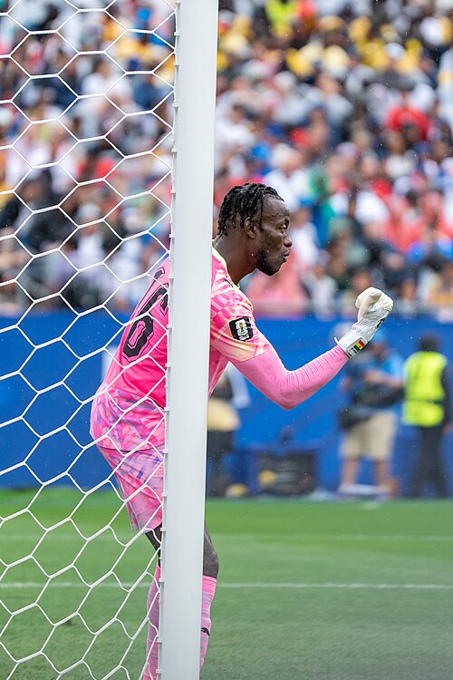 Benjamin Asare during England v Ghana on 23 June 2026 at the 2026 FIFA World Cup