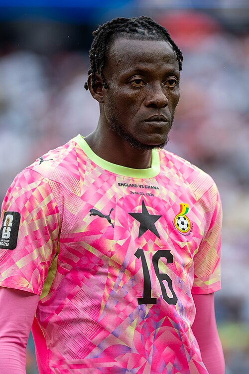 Benjamin Asare during England v Ghana on 23 June 2026 at the 2026 FIFA World Cup