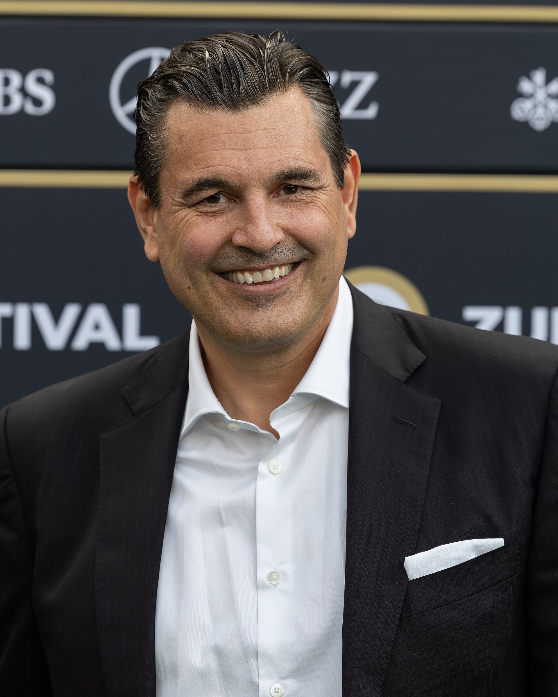 Benjamin Tappan on the Green Carpet at the 2025 Zurich Film Festival.