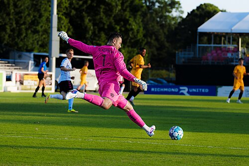 Bernd Schipmann playing for the Fort Wayne FC vs Richmond Kickers on June, 20, 2026
