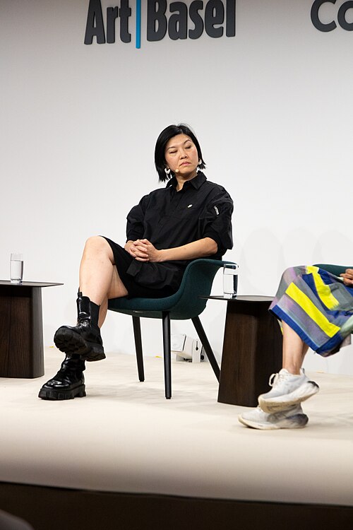 Betty Ng, founder of COLLECTIVE, at the Art Basel international art fair in Basel, Switzerland in June 2025.