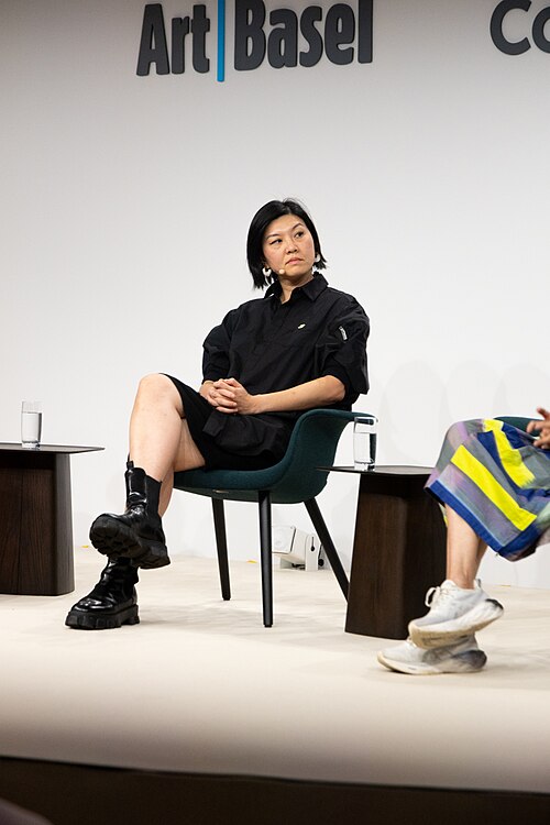 Betty Ng, founder of COLLECTIVE, at the Art Basel international art fair in Basel, Switzerland in June 2025.