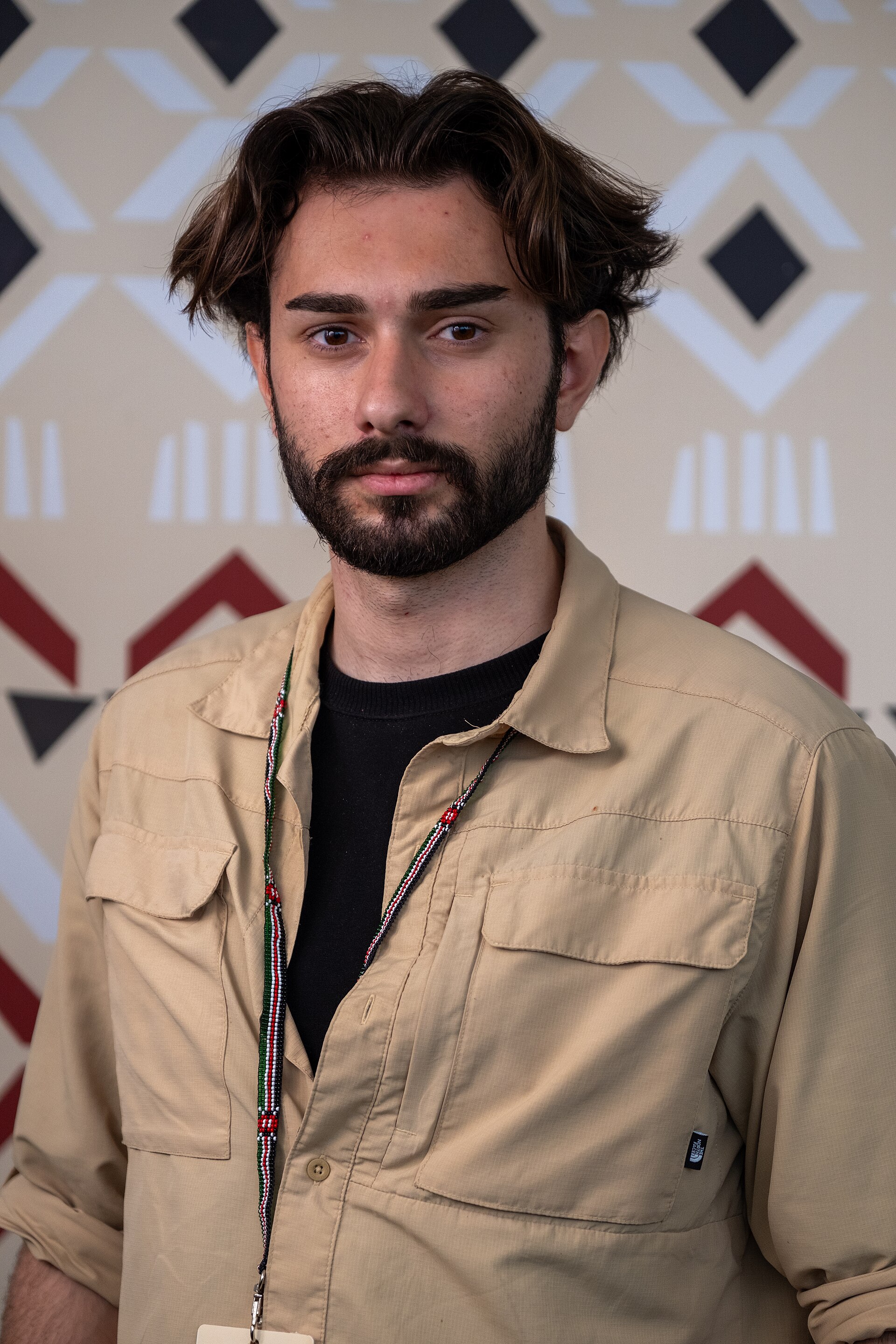 Beyoglou portrait at Wikimania 2025 WikiPortraits Studio