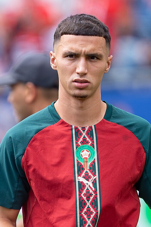 Bilal El Khannouss during France v Morocco at the 2026 FIFA World Cup