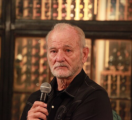 Bill Murray at the 2025 Sundance Film Festival in an interview with Elvis Mitchell