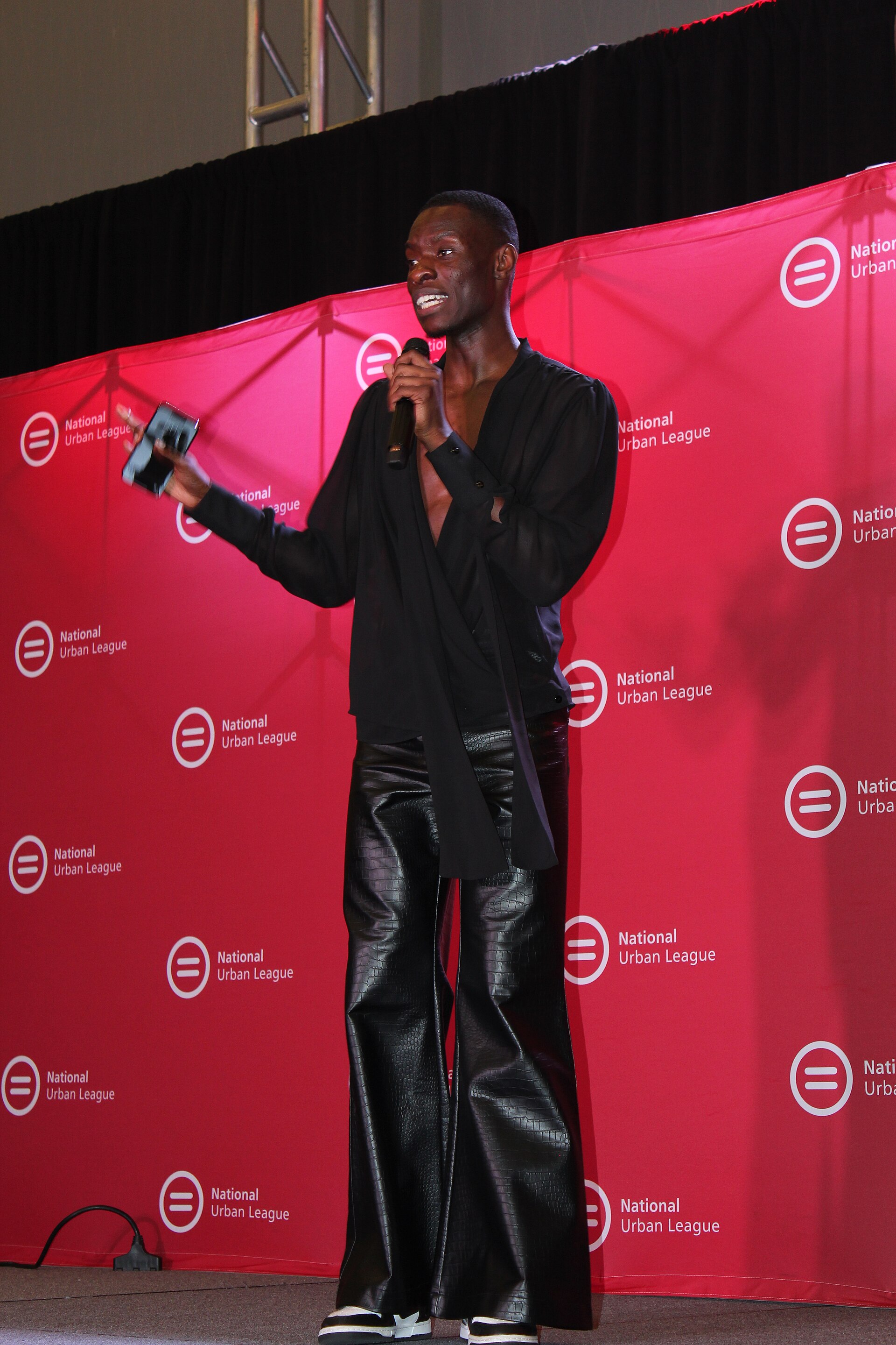 Rylton Thomas, Founder of TheRylExperience, Host of the Black in Style: The Ultimate Fashion Face-Off/Pitch Competition at the 2025 National Urban League Conference.