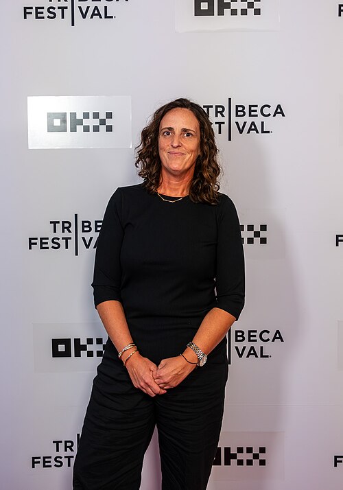 Blair Beeken, writer and cast, at the 2026 Tribeca Festival for the movie She Keeps Me Young.