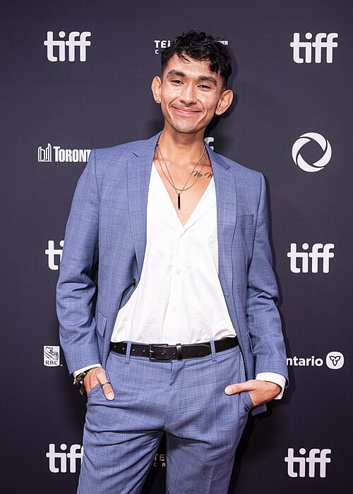 Blake Alec Miranda on the red carpet at TIFF 2025durign the 2025 Toronto International Film Festival
