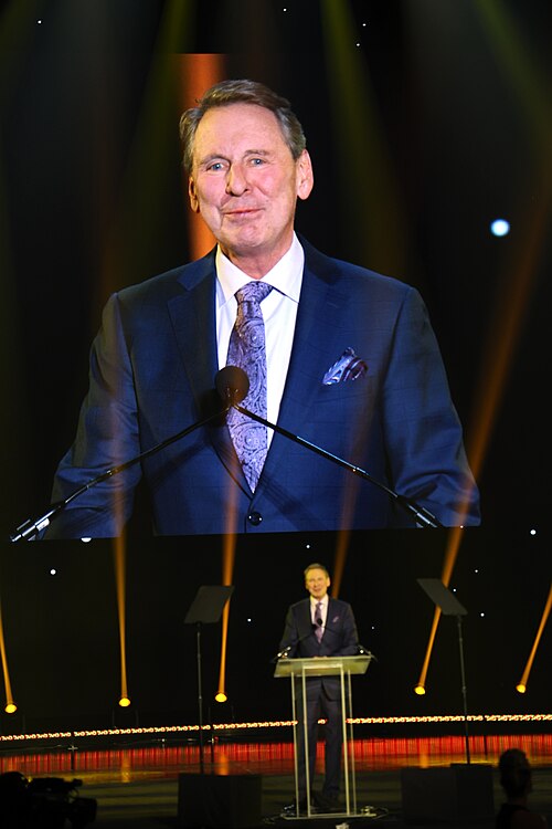 Bob Bagby, CEO, B&B Theatres at the Screen Achievement Awards by CinemaCon 2025