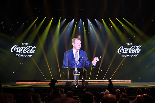 Bob Bagby, CEO, B&B Theatres at the Screen Achievement Awards by CinemaCon 2025