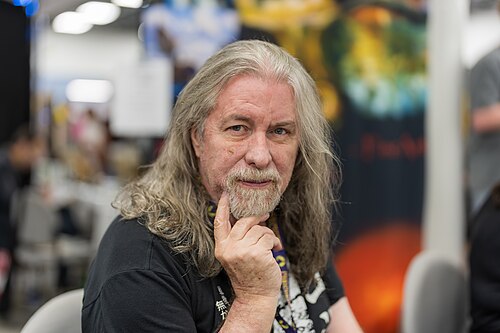 Bob Eggleton, artist, at Dragon Con in Atlanta Ga September 6 2026
