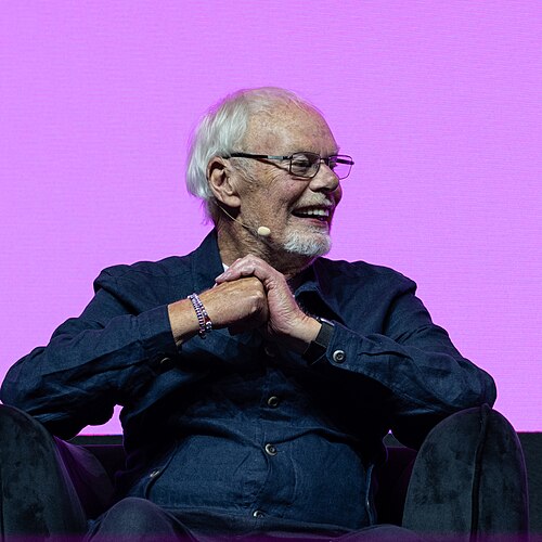 Bob Harris OBE, British radio presenter, at the 2025 SXSW London festival in London, England.