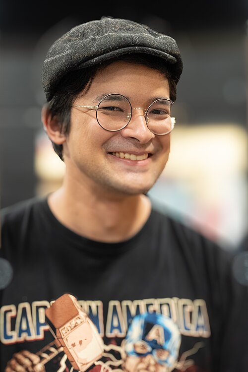 Bobby Sassone, illustrator, graphic designer, at Comic Con in Oakland, California, in May 2026