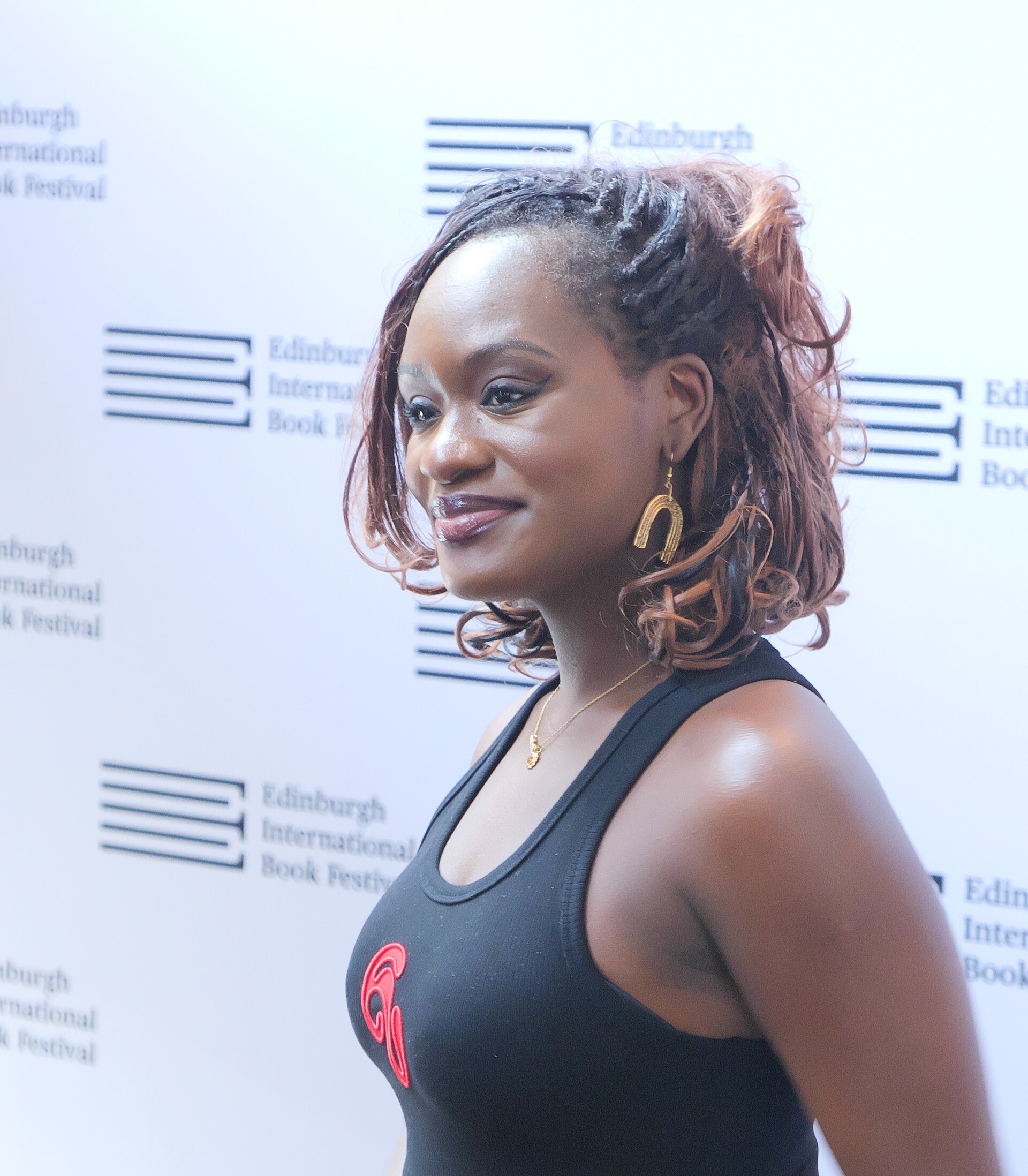 Bolu Babalola at the 2025 Edinburgh International Book Festival