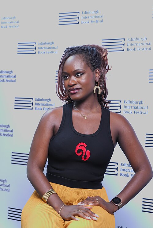 Bolu Babalola at the 2025 Edinburgh International Book Festival