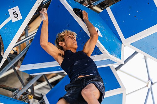 Participants competing in the Boulder Bash Competition at Dominion Energy Riverrock on May, 16, 2026