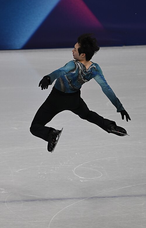 MILAN, ITALY - 07 FEBRUARY 2026: Boyang Jin of China compete during the Figure Skating Team Event Men Single Skating-Short Program at the Olympic Winter Games Milano Cortina 2026  Milano Ice Skating Arena on February 07, 2026 in Milan, Italy