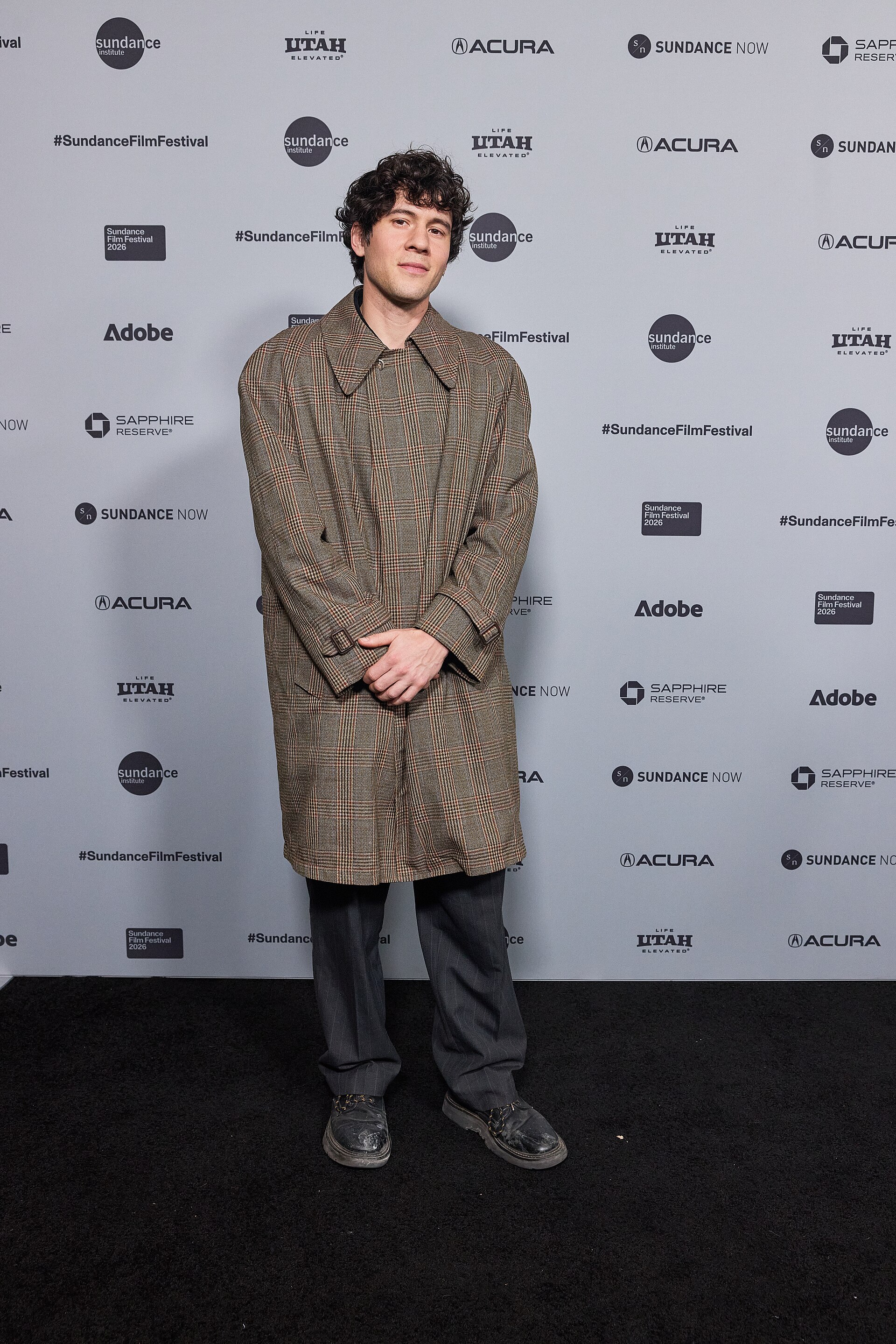 Brad Oberhofer at the 2026 Sundance Film Festival for Some Kind of Refuge