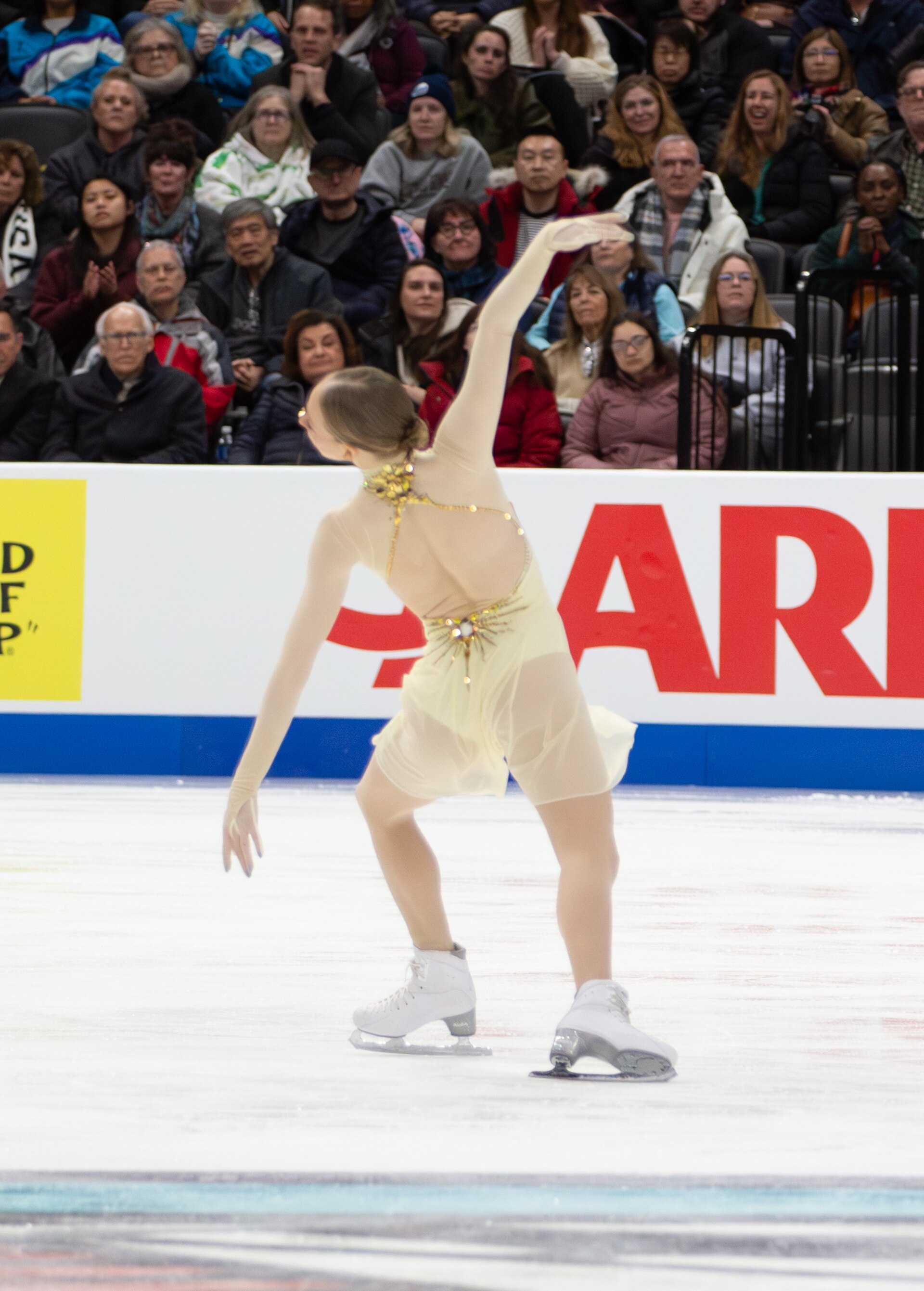 Bradie Tennell performs during the women’s free program at the 2026 U.S. National Championships.