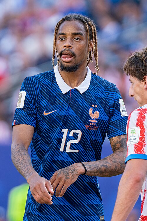 Bradley Barcola during France v Paraguay at the 2026 FIFA World Cup