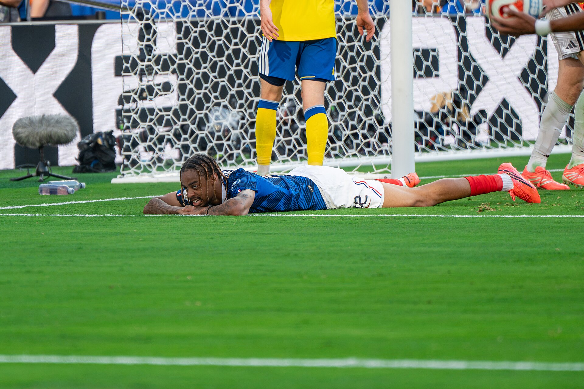 Bradley Barcola during France v Sweden at the 2026 FIFA World Cup